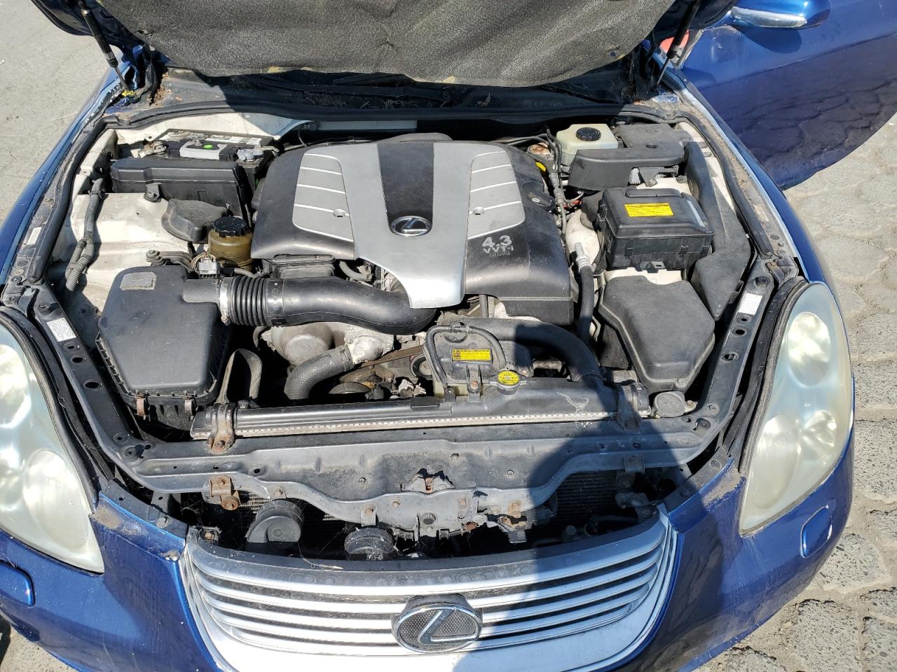 2000 Lexus Sc 430 VIN: JTHFN48Y220001763 Lot: 68249625