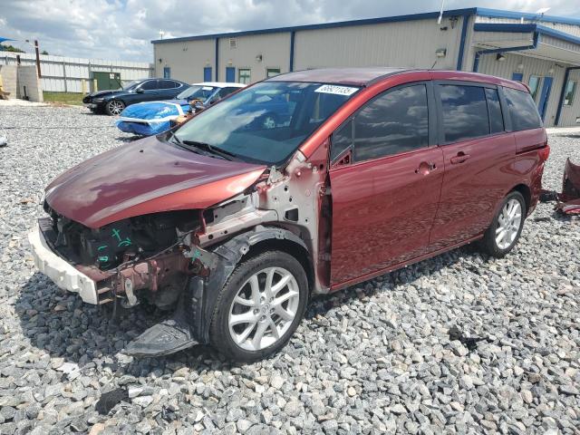  MAZDA 5 2012 Czerwony