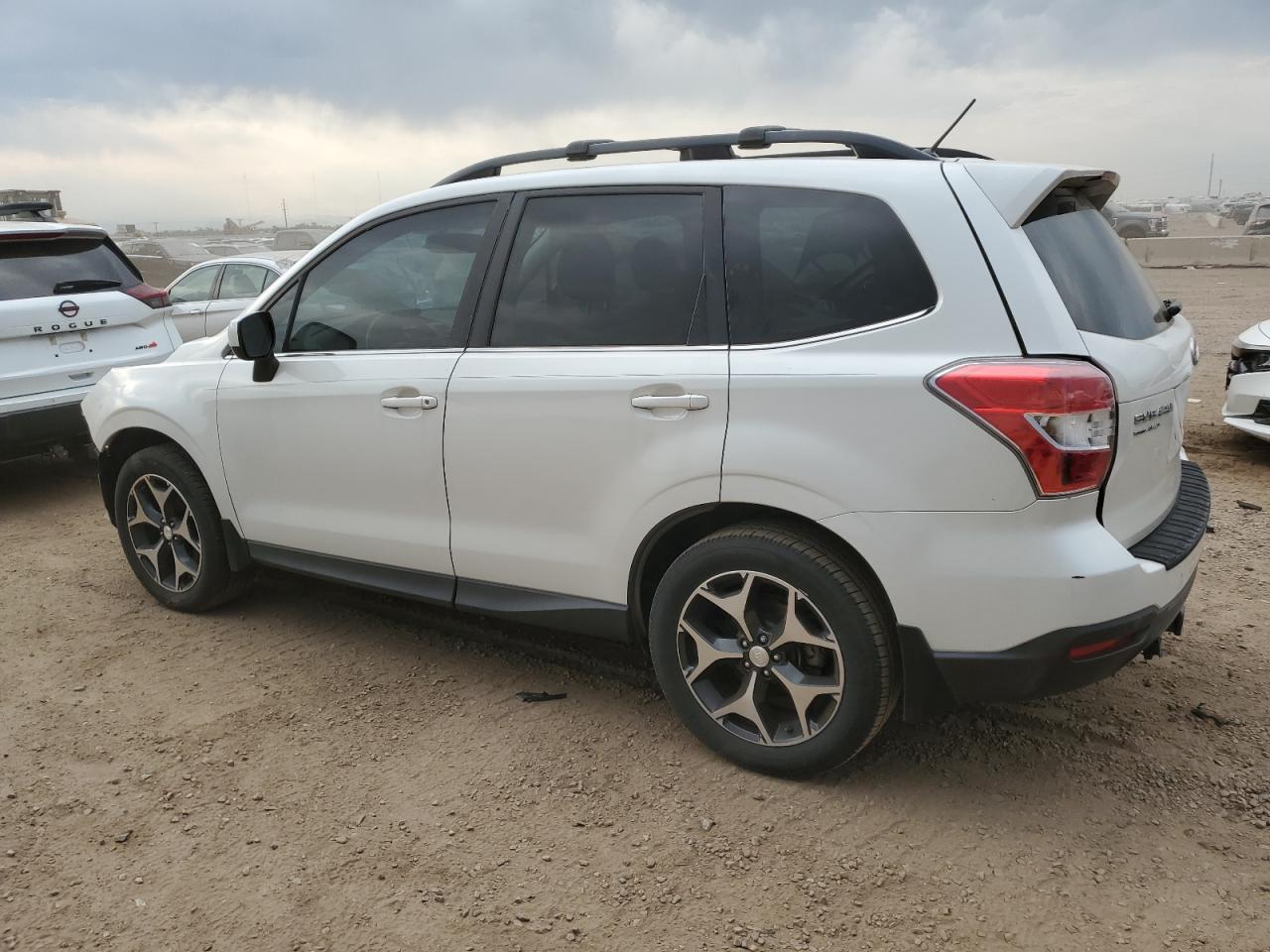 2015 Subaru Forester 2.0Xt Premium white suv gas JF2SJGDC8FH538606 photo #3