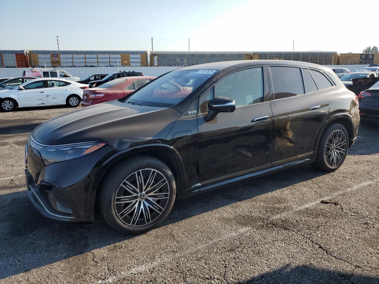 2023 Mercedes-Benz Eqs Suv 450 4Matic brown null electric 4JGDM2EB3PA014955 photo #1