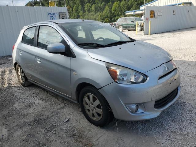 Hatchbacks MITSUBISHI MIRAGE 2014 Srebrny