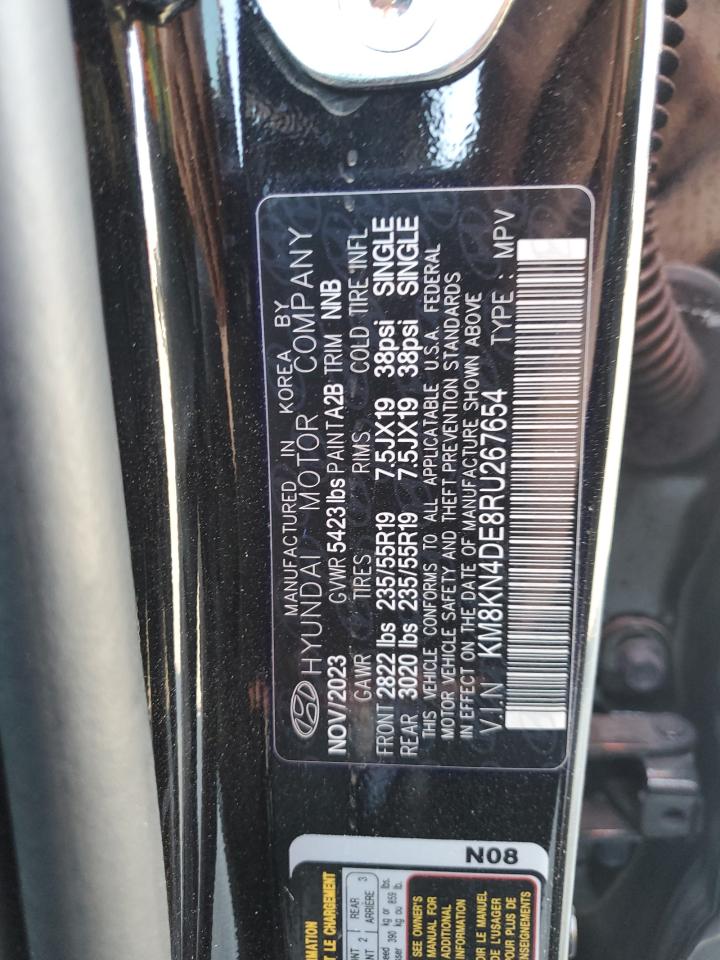 2024 Hyundai Ioniq 5 Sel VIN: KM8KN4DE8RU267654 Lot: 69977755