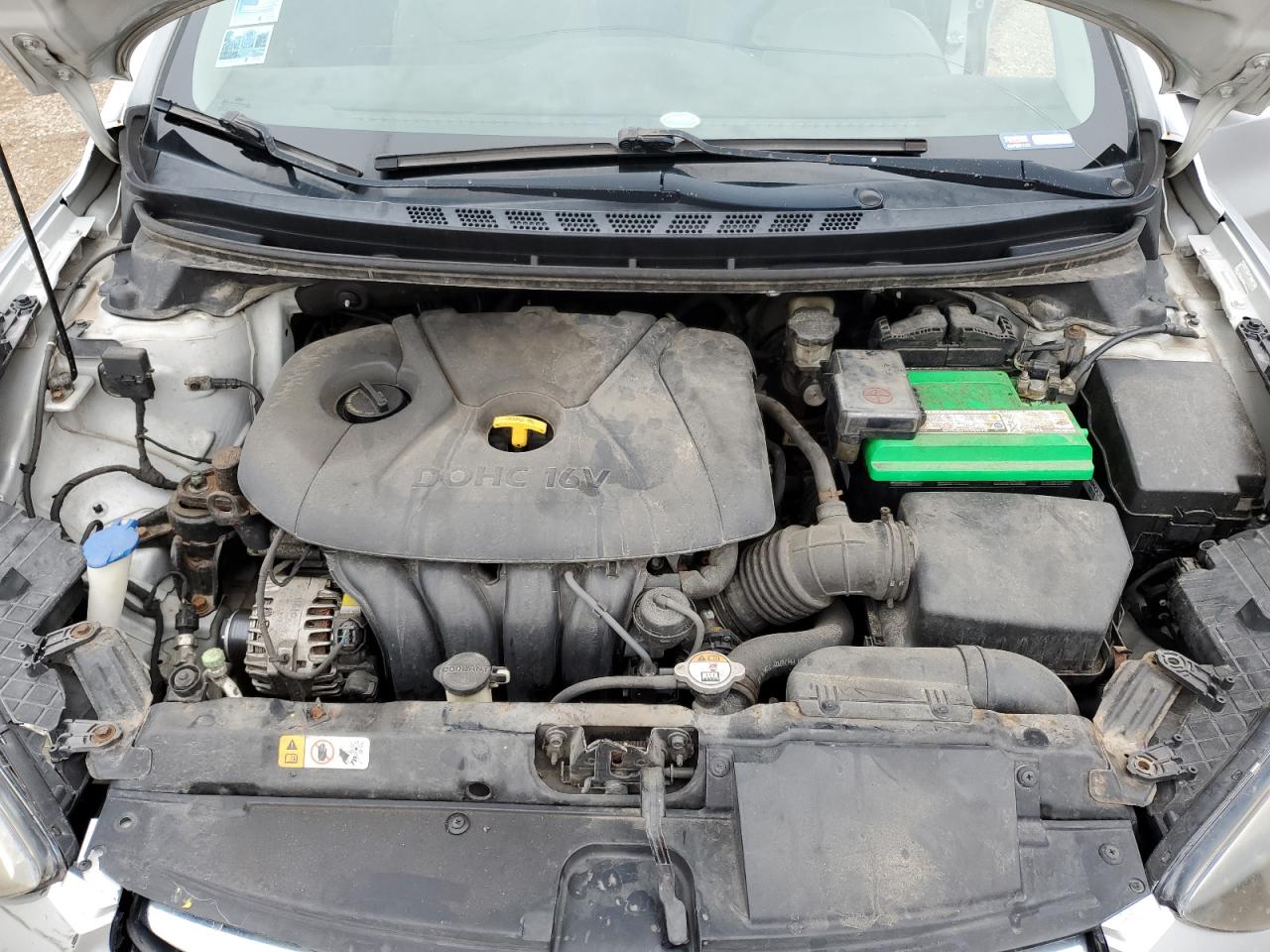 2012 Hyundai Elantra Gls VIN: KMHDH4AE0CU465981 Lot: 84930515
