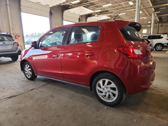  MITSUBISHI MIRAGE 2017 Czerwony