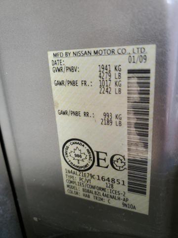 2009 NISSAN ALTIMA 2.5  