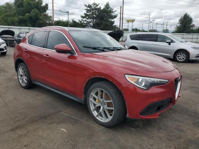  ALFA ROMEO STELVIO 2018 Красный