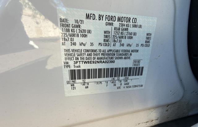 2022 FORD MAVERICK XL  