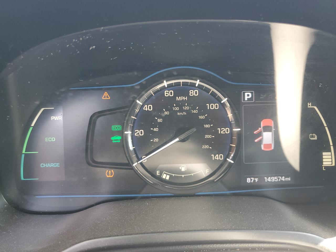 KMHC65LC6KU179392 2019 Hyundai Ioniq Blue