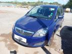 2013 VAUXHALL ZAFIRA EXC for sale at Copart WOLVERHAMPTON