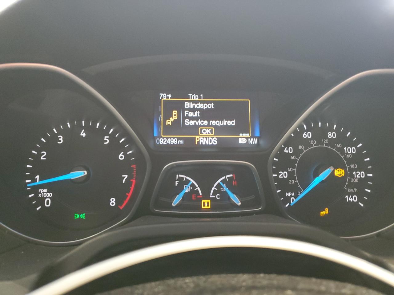 2017 Ford Focus Titanium VIN: 1FADP3J26HL331812 Lot: 67916645