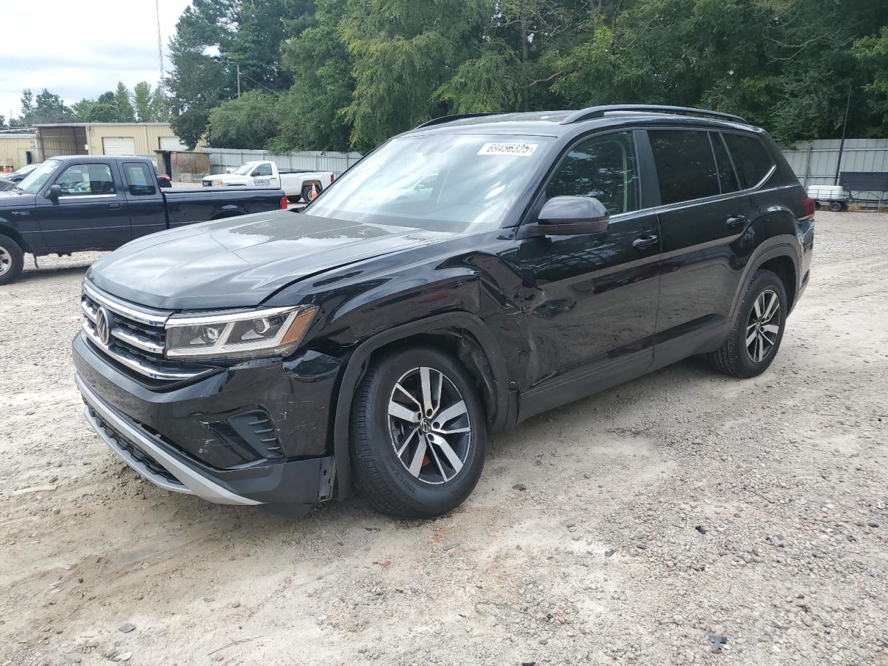2021 Volkswagen Atlas Se black null gas 1V2DP2CA6MC599017 photo #1