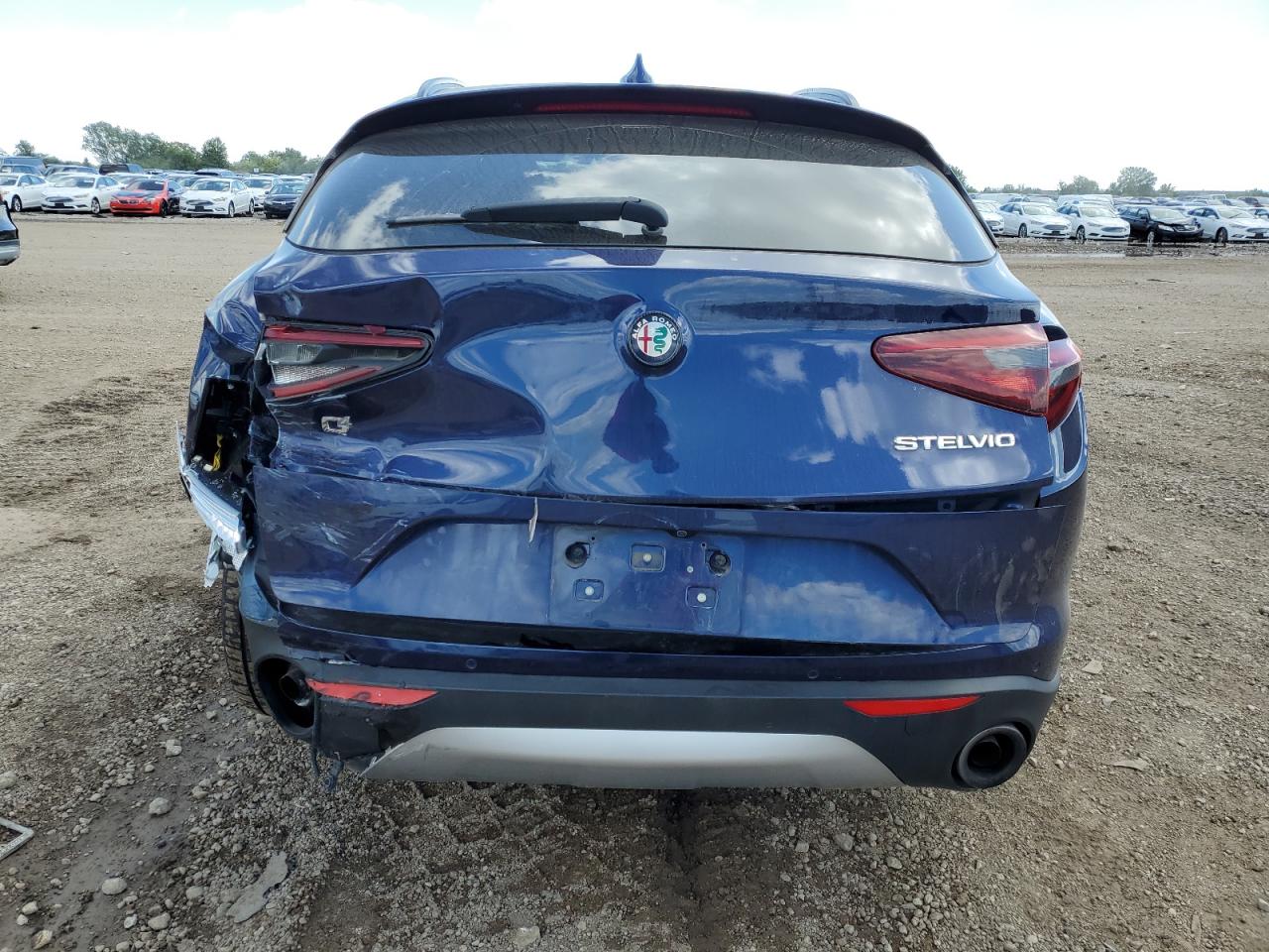 2018 Alfa Romeo Stelvio Ti Sport VIN: ZASFAKNN5J7B73455 Lot: 69651035