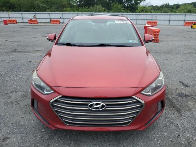 Sedans HYUNDAI ELANTRA 2017 Czerwony