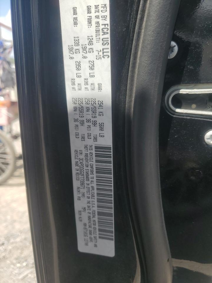 2015 Dodge Journey Crossroad VIN: 3C4PDDGG2FT739671 Lot: 70294475