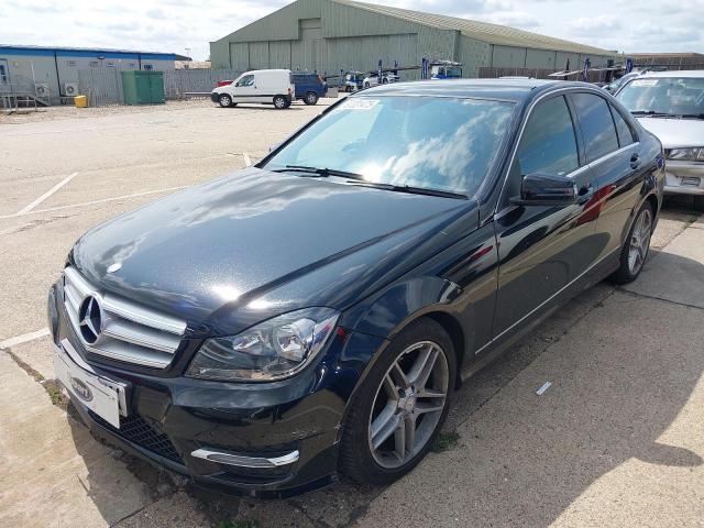 2013 MERCEDES-BENZ C220 AMG SPORT CDI BLUEEF  for sale at Copart NEWBURY