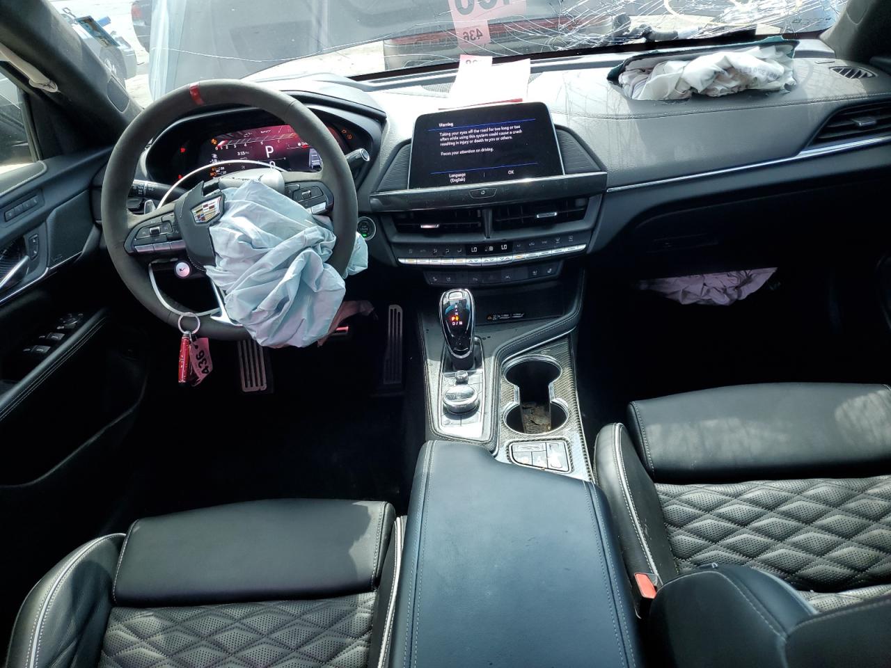 2022 Cadillac Ct4-V Blackwing VIN: 1G6D75RP9N0410753 Lot: 69039695