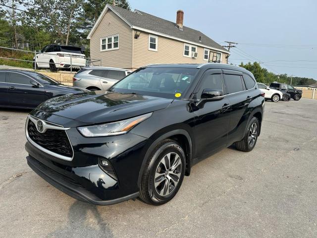  TOYOTA HIGHLANDER 2022 Черный