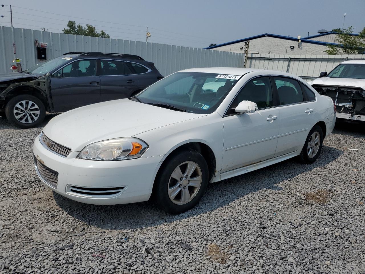 2012 Chevrolet Impala Ls 2G1WF5E31C1290534 photo #1