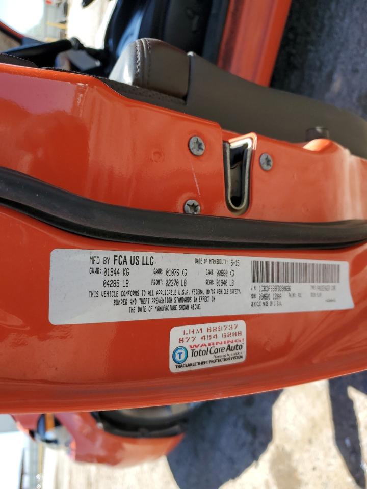 2015 Dodge Dart Gt VIN: 1C3CDFEB9FD390696 Lot: 65897245