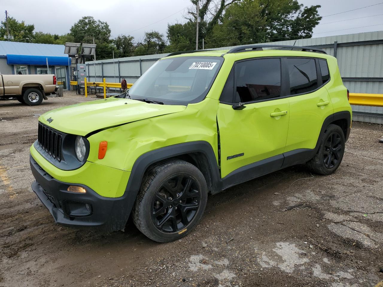 2017 Jeep Renegade Latitude green null gas ZACCJABB0HPE94610 photo #1