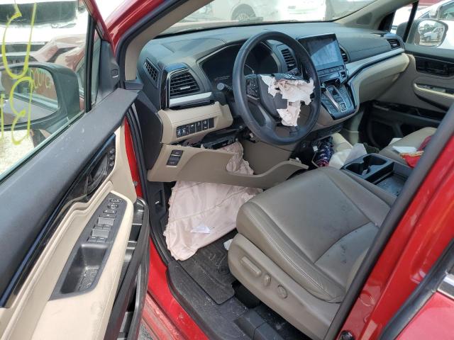  HONDA ODYSSEY 2023 Красный