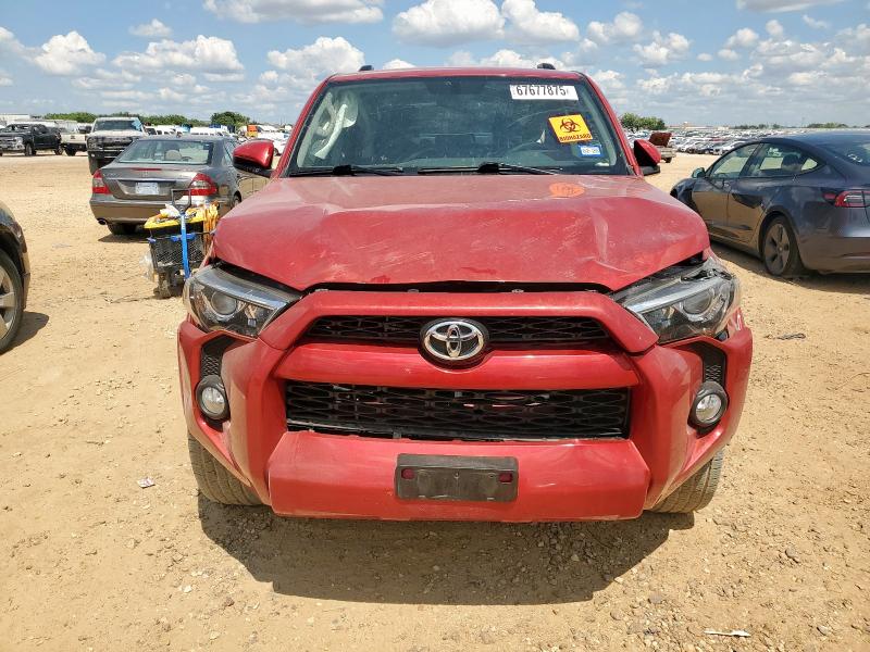  TOYOTA 4RUNNER 2019 Czerwony