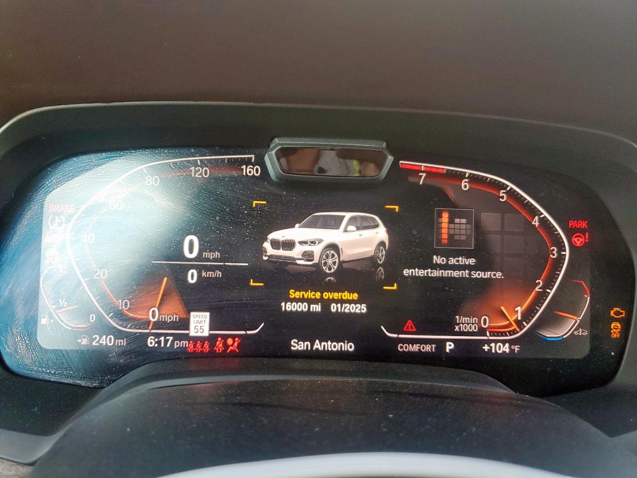 2019 BMW X5 xDrive40I VIN: 5UXCR6C57KLK87768 Lot: 69393625