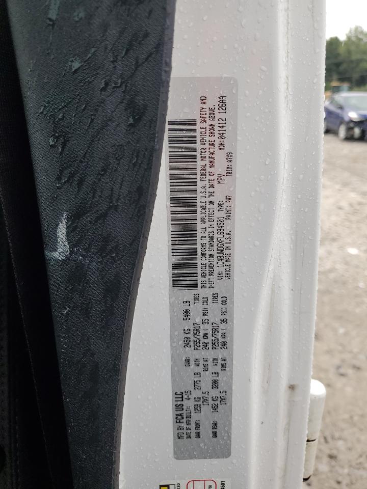 2015 Jeep Wrangler Unlimited Sport VIN: 1C4BJWDGXFL684501 Lot: 70726695