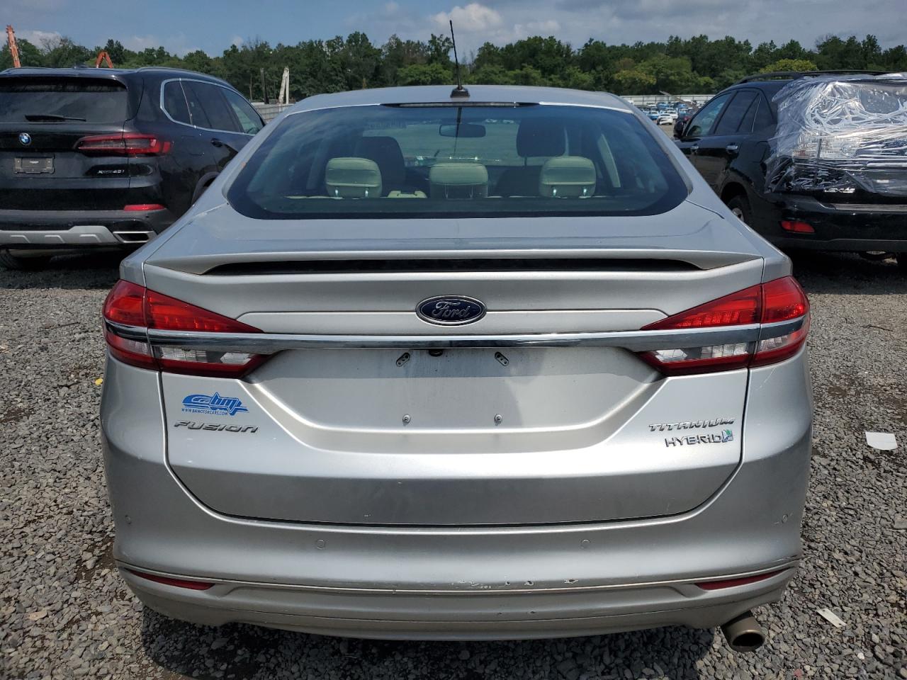 2018 Ford Fusion Titanium/Platinum Hev VIN: 3FA6P0RU7JR182041 Lot: 68628935