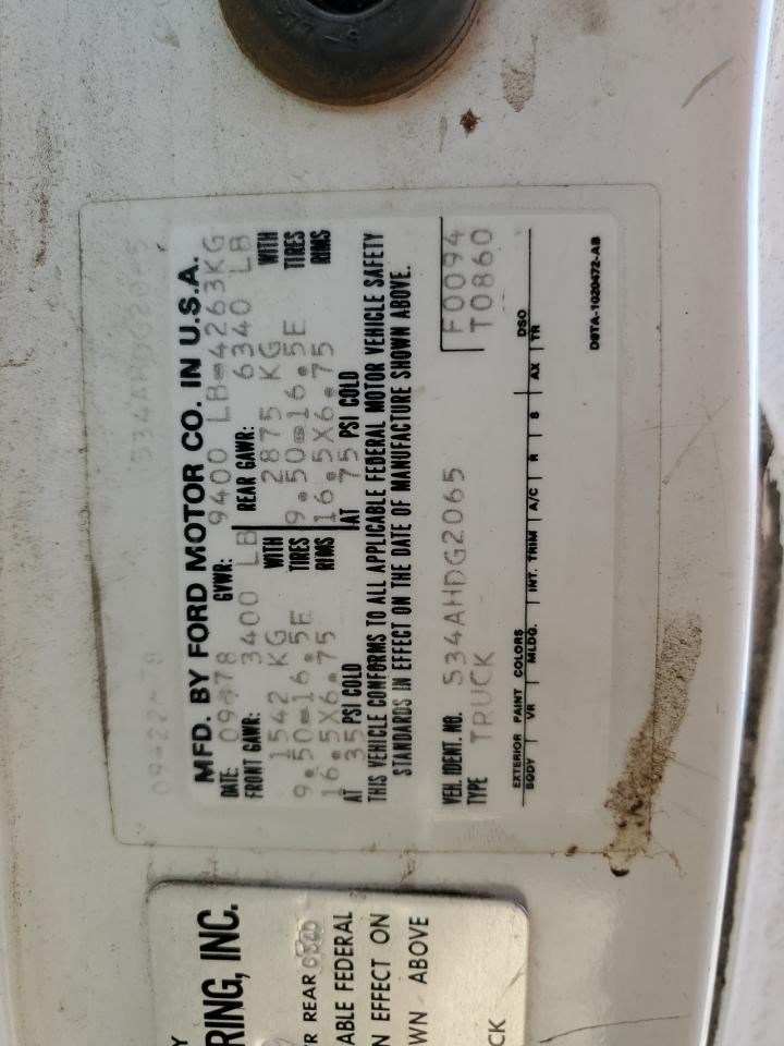 1979 Ford F-250 Supe VIN: 534AHDG2065 Lot: 69583295