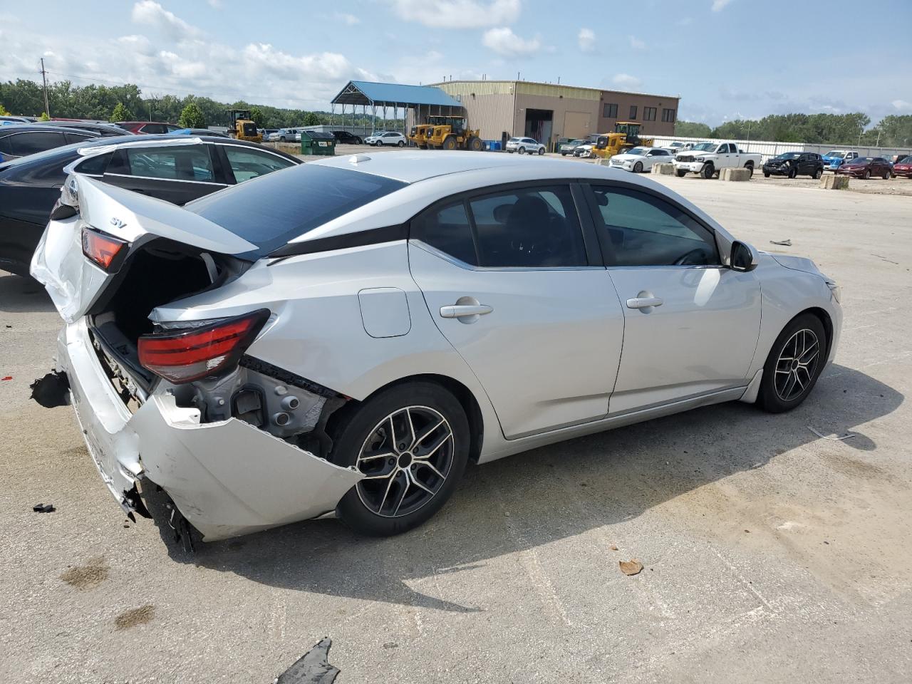 2021 Nissan Sentra Sv silver null gas 3N1AB8CV0MY298584 photo #4
