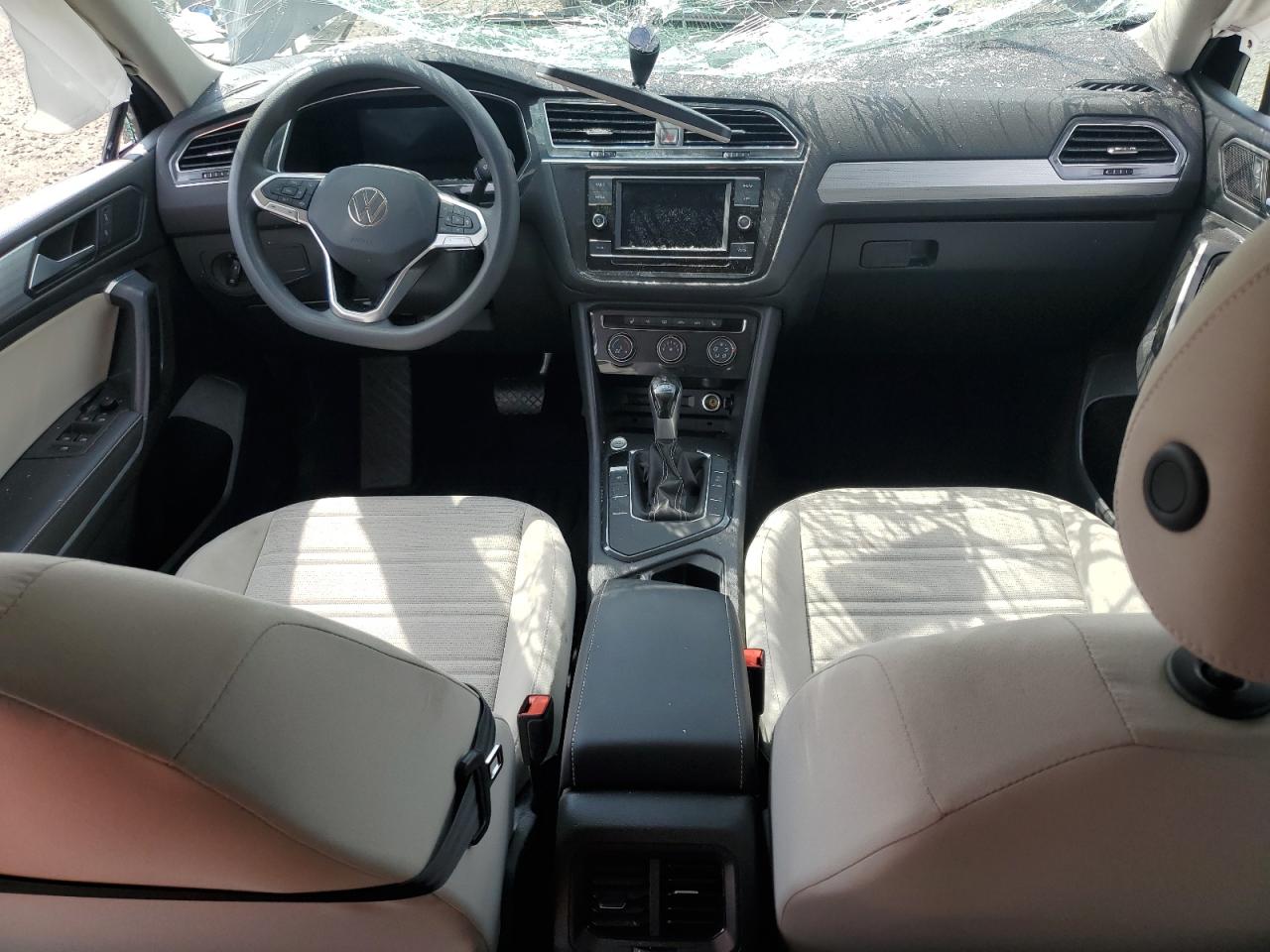 2022 Volkswagen Tiguan S VIN: 3VV1B7AX8NM171510 Lot: 69777065