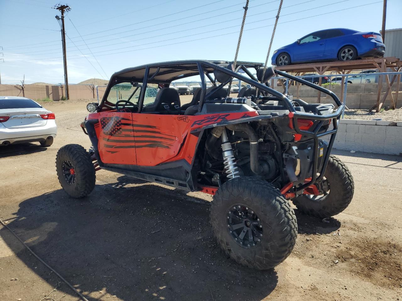 2015 Polaris Rzr? Xp 4 1000 red null gas 4XAVFE994FB958405 photo #4
