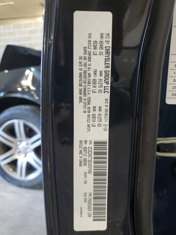 2014 Dodge Charger R/T VIN: 2C3CDXCT3EH237492 Lot: 69436065