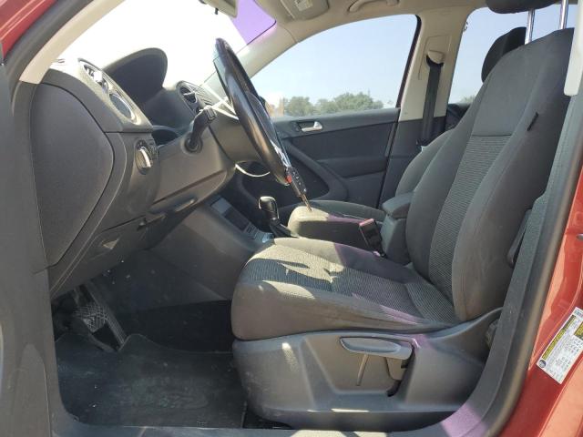 Parquets VOLKSWAGEN TIGUAN 2014 Czerwony