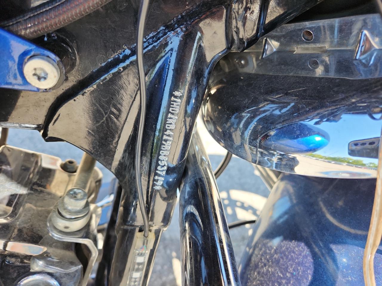 2011 Harley-Davidson Flhx VIN: 1HD1KB419BB653719 Lot: 68856655