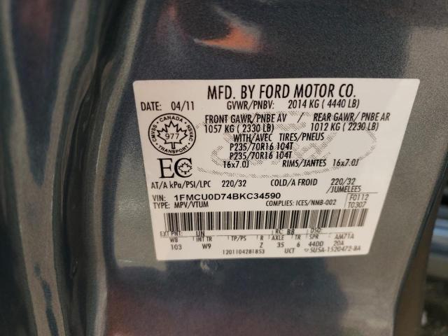 2011 FORD ESCAPE XLT  