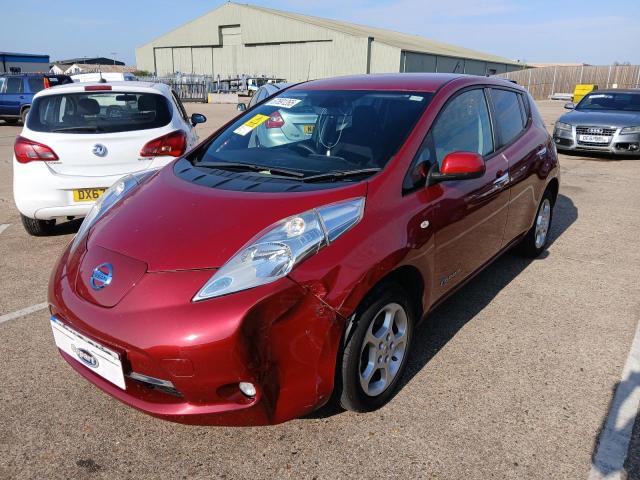 2015 NISSAN LEAF ACENTA  for sale at Copart NEWBURY
