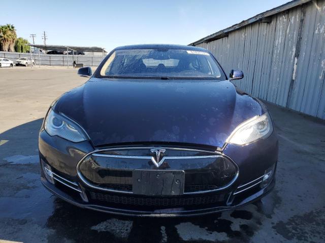 Hatchbacks TESLA MODEL S 2014 Granatowy