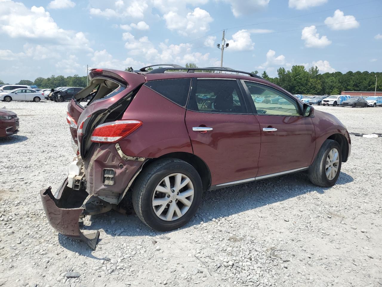 2012 Nissan Murano S brown null gas JN8AZ1MU3CW118773 photo #4