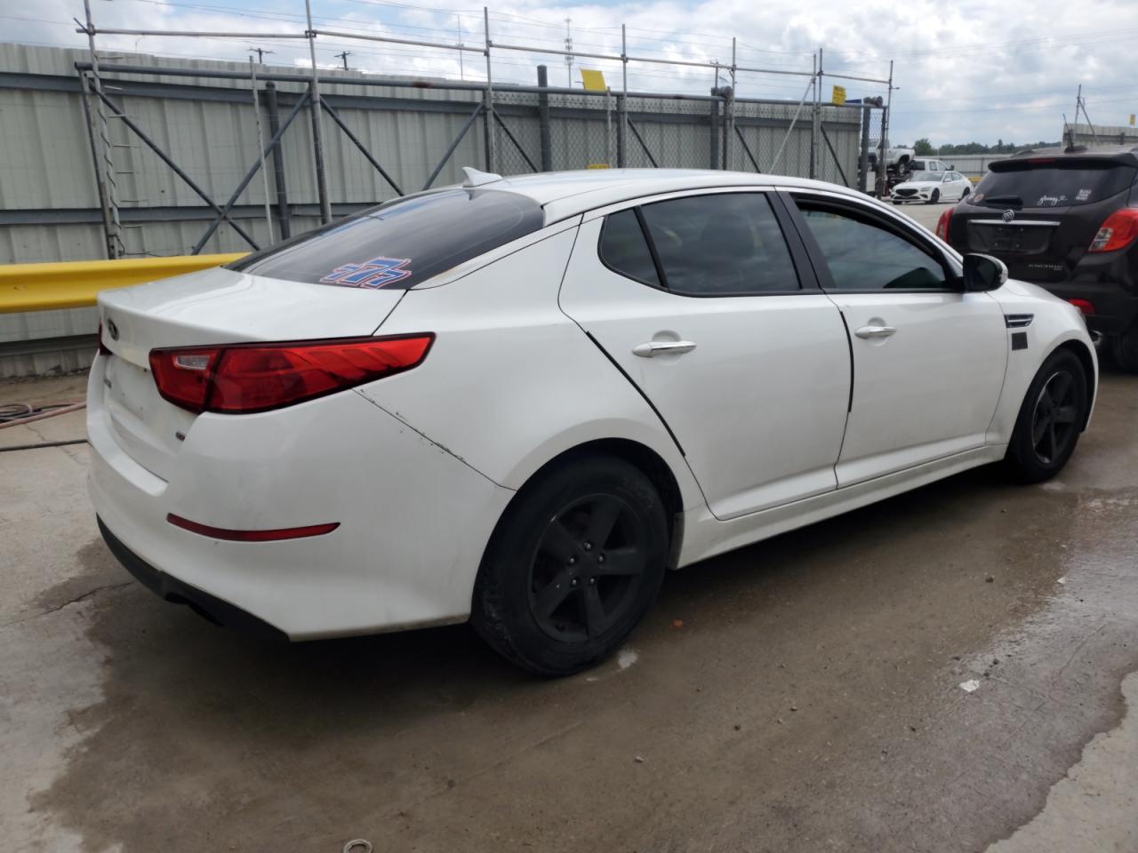 2015 Kia Optima Lx white null gas KNAGM4A70F5643060 photo #4