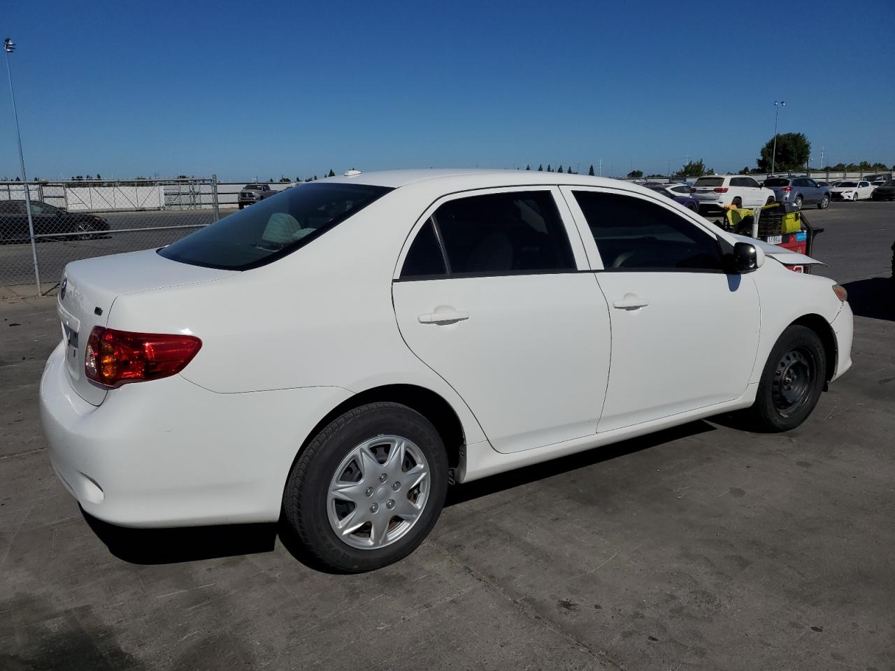 2010 Toyota Corolla Base white null gas JTDBU4EE0A9122394 photo #4