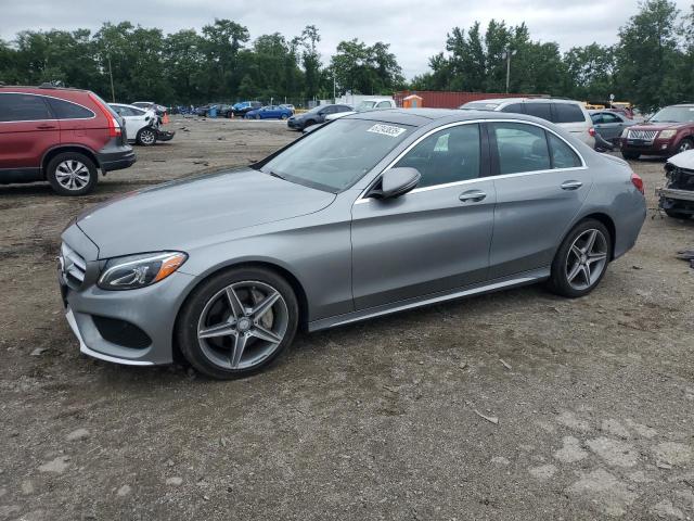  MERCEDES-BENZ C-CLASS 2016 Серебристый