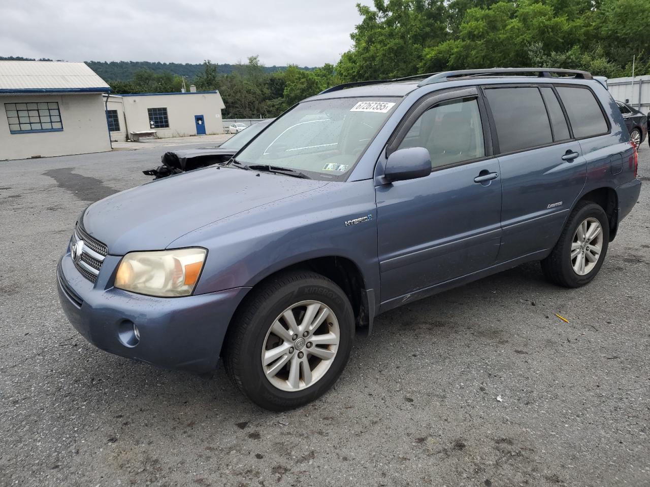 2007 Toyota Highlander Hybrid VIN: JTEHW21A970041883 Lot: 67267355