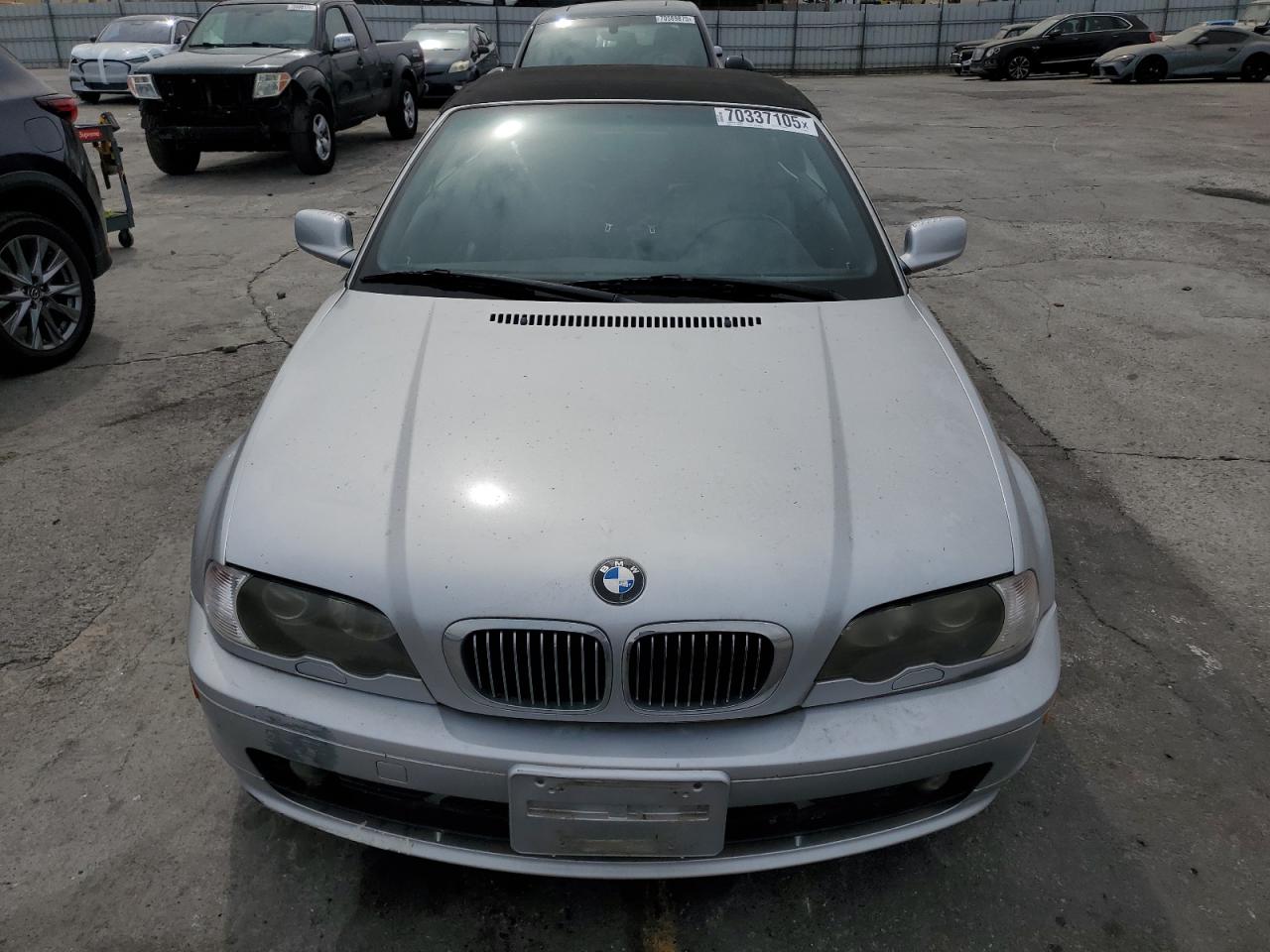 2002 BMW 325 Ci VIN: WBABS33462PG84940 Lot: 70337105