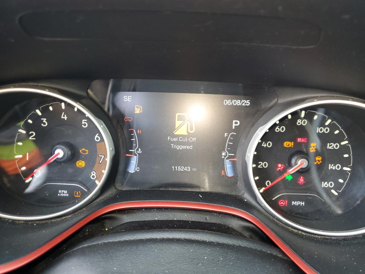 2017 Jeep Compass Trailhawk VIN: 3C4NJDDB5HT674469 Lot: 67745585