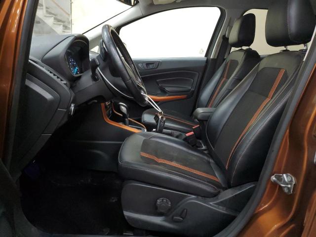  FORD ECOSPORT 2018 Оранжевый