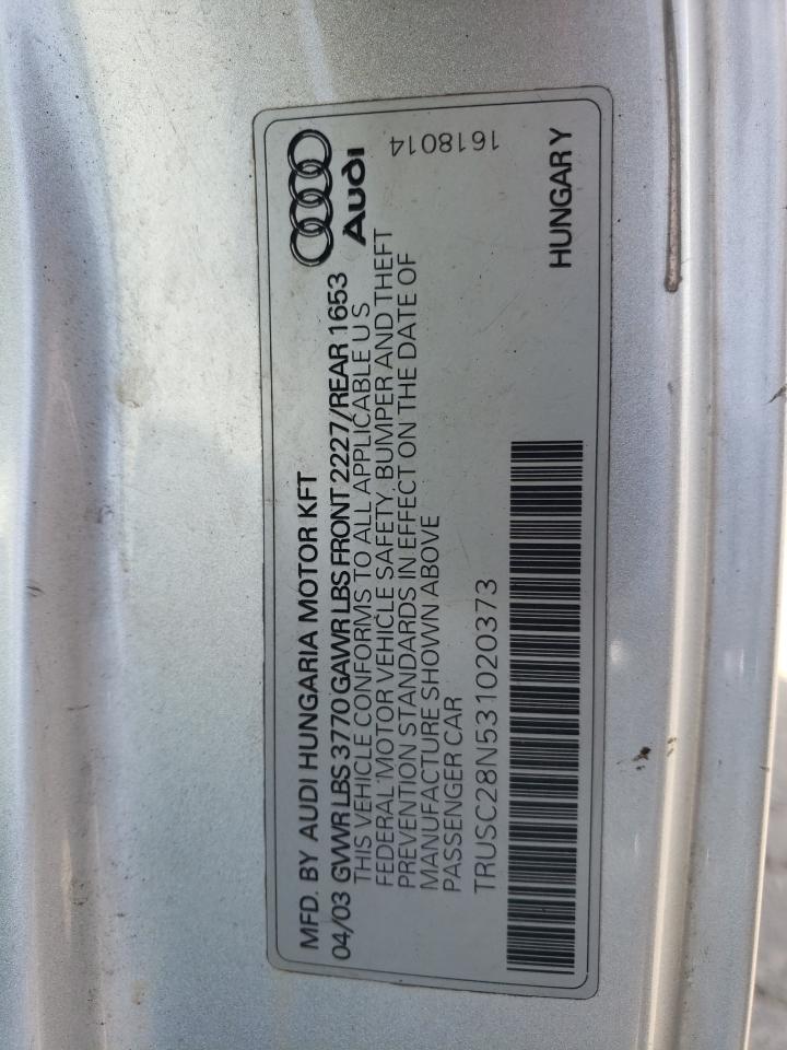 Фото: TRUSC28N531020373