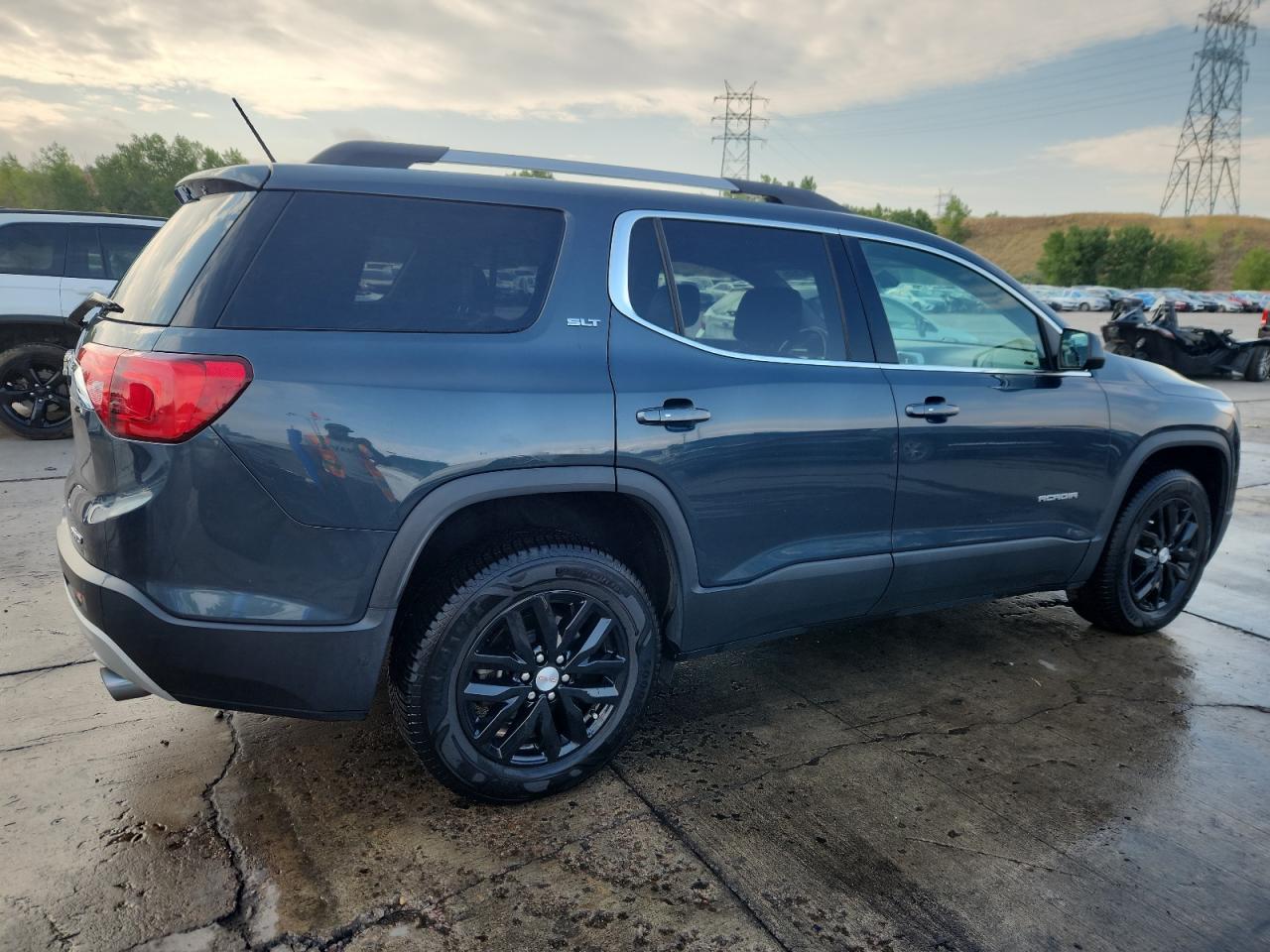 2019 GMC Acadia Slt-1 grey null gas 1GKKNULS4KZ224339 photo #4