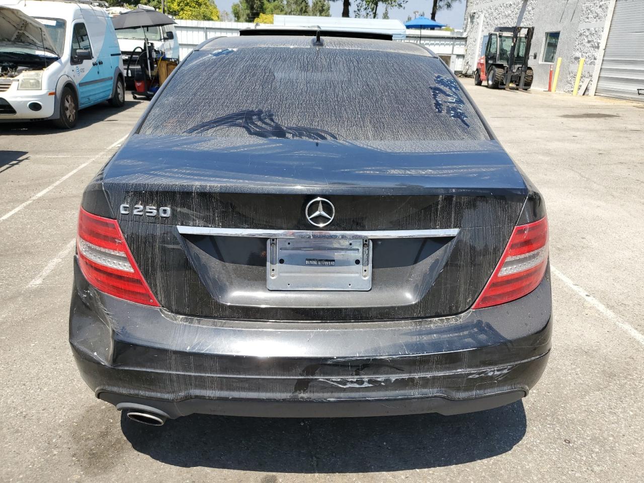 2014 Mercedes-Benz C 250 VIN: WDDGF4HB6ER317347 Lot: 86184175